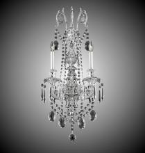 American Brass & Crystal WS2082-A-01G-PI - Two Light Wall Sconce